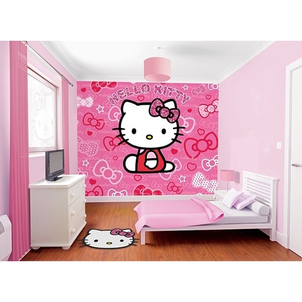 Fotomurais Hello Kitty - Painéis Decorativos