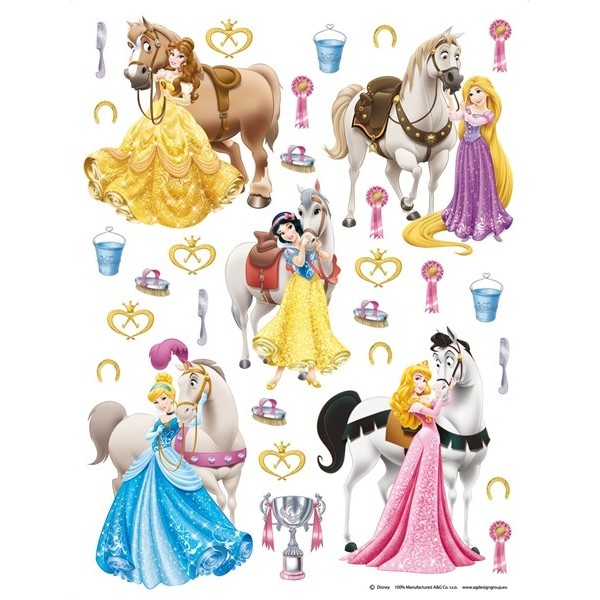 Sticker para tarjetas 5 Princesas Disney – Monedas Y Coleccionas