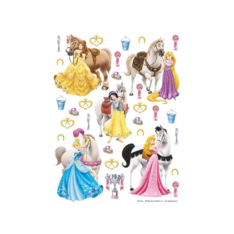 Sticker Disney Princress / Pegatina Princesas DK-1722 - DecoElx