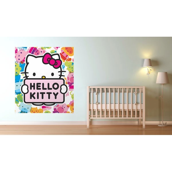 Fotomurais Hello Kitty - Painéis Decorativos