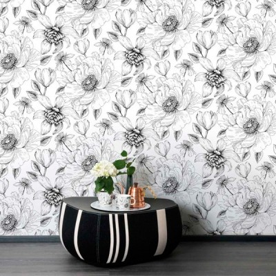 Papel Pintado Flores Vallila 5242-1