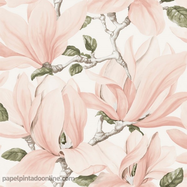 Papel pintado a metros floral ML5347-2