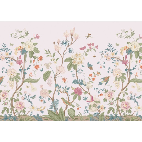 Mural Essentials Chinoiserie Rosa 752-034