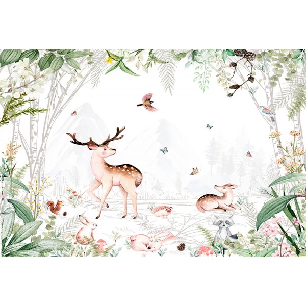 Mural Infantil Animals del Bosc ANIM513