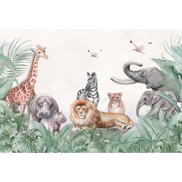 Mural Infantil Animals Amics ANIM537