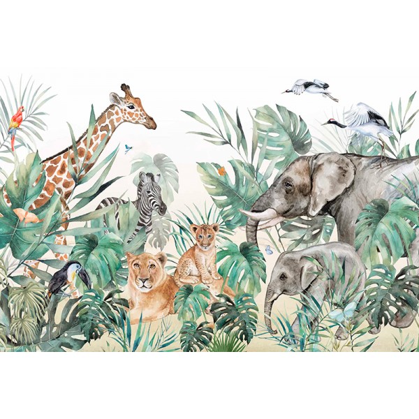 Mural Infantil Jungla en Harmonia ANIM544