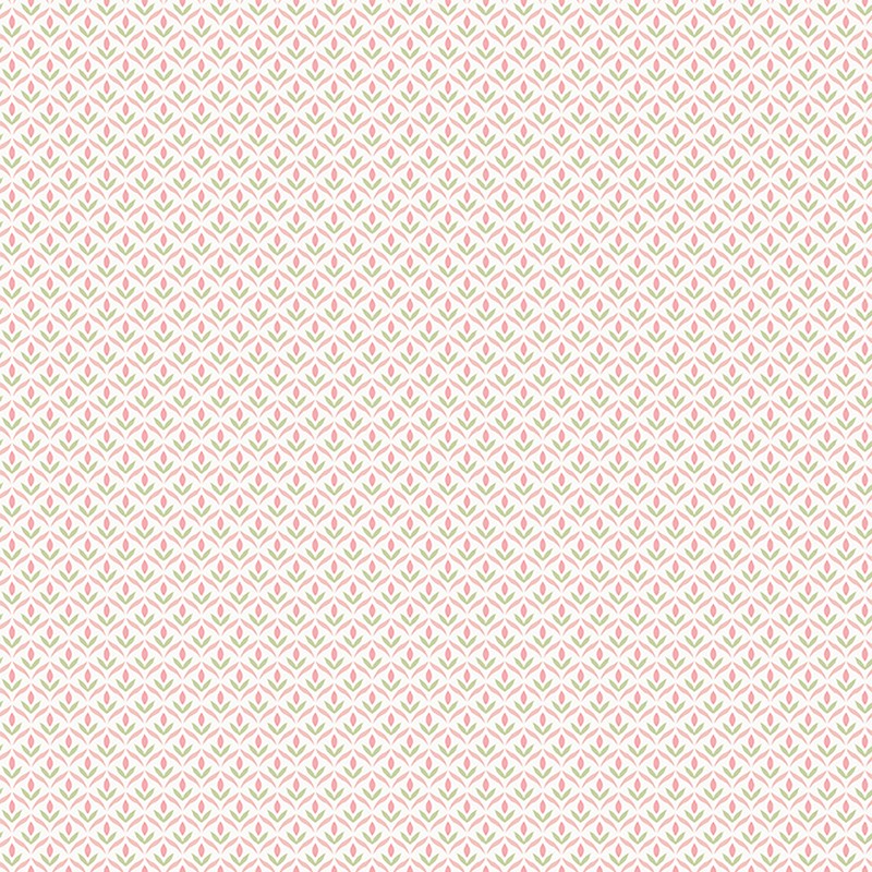 Papel Pintado flor de lis rosa Motivos Pequeños G56702