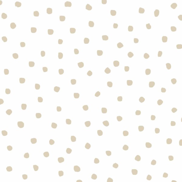 Papel pintado infantil TOPOS BEIGE