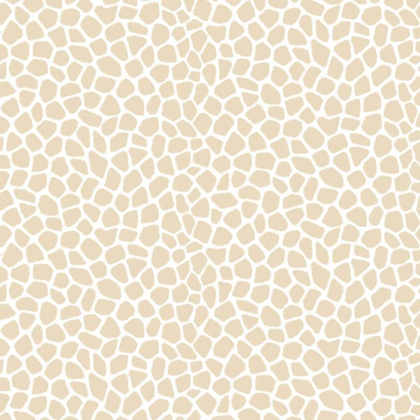 Papel de parede infantil ANIMAL PRINT BEGE