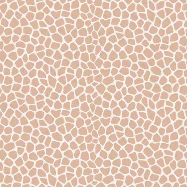 Papel de parede infantil ANIMAL PRINT MARROM