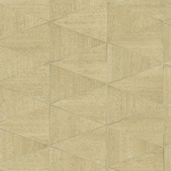 Papel pintado GEOMÉTRICO MADERA BEIGE 33359