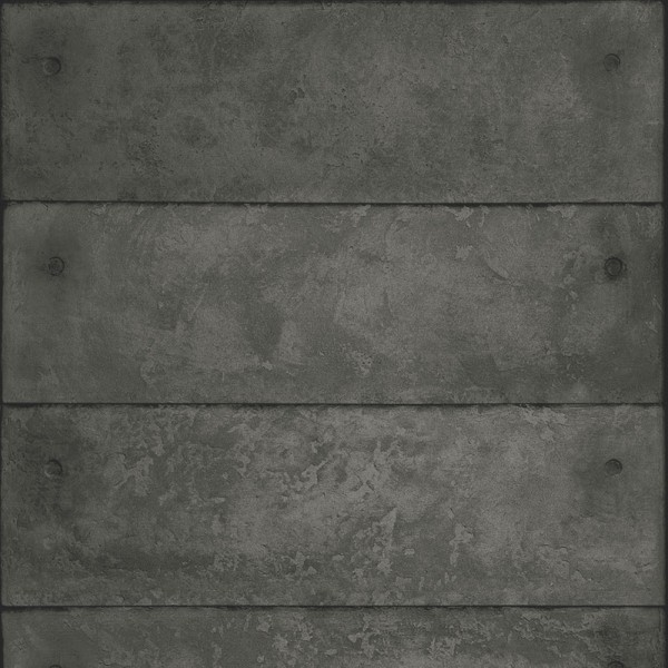 Papel pintado BLOQUE HORMIGÓN GRIS OSCURO 34861