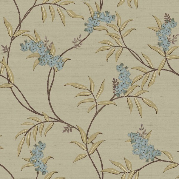 Papel pintado FLORAL JAPONÉS BEIGE 33303