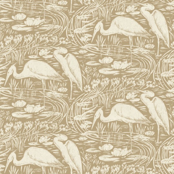 Papel de parede LAGO COM FLAMINGOS CAMEL BBLN_8973_19_61