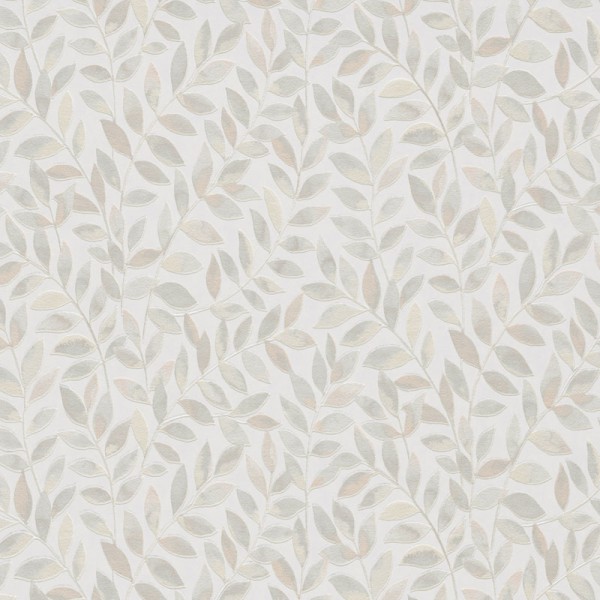 Papel pintado HOJITAS CON RELIEVE BEIGE Y GRIS