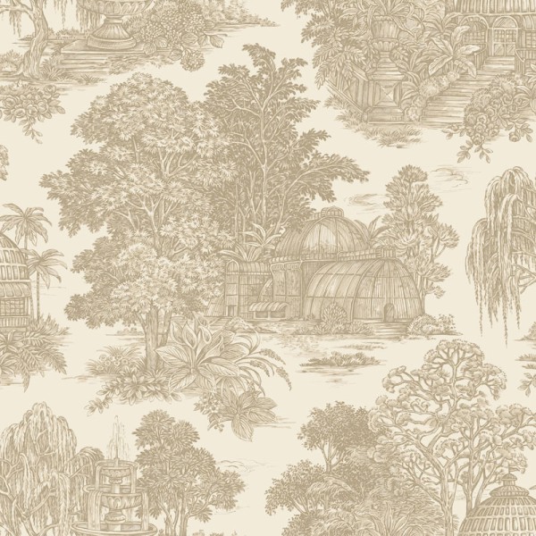 Papel pintado BOTÁNICO VINTAGE BEIGE TM91973